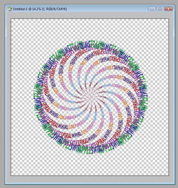 Creation of Psychedelic Swirl: Step 21